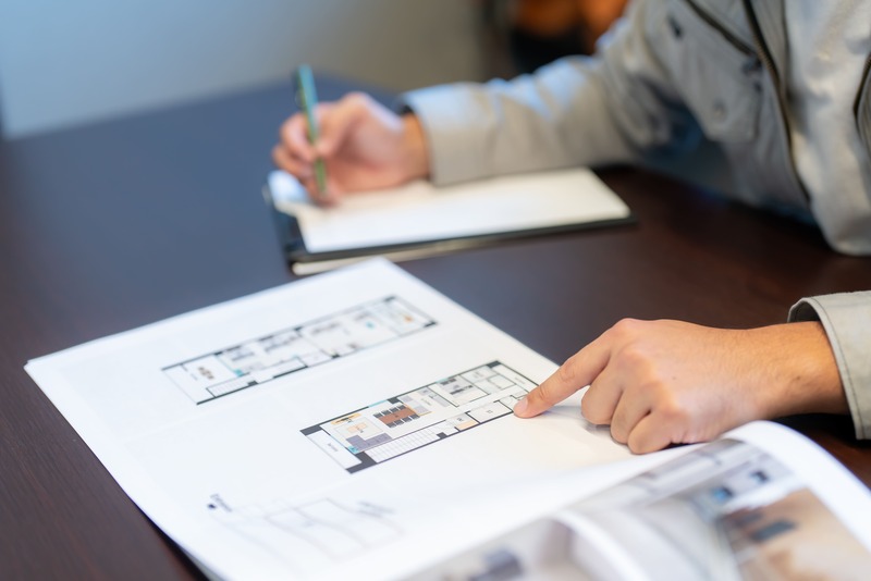 提携業者との打ち合わせ